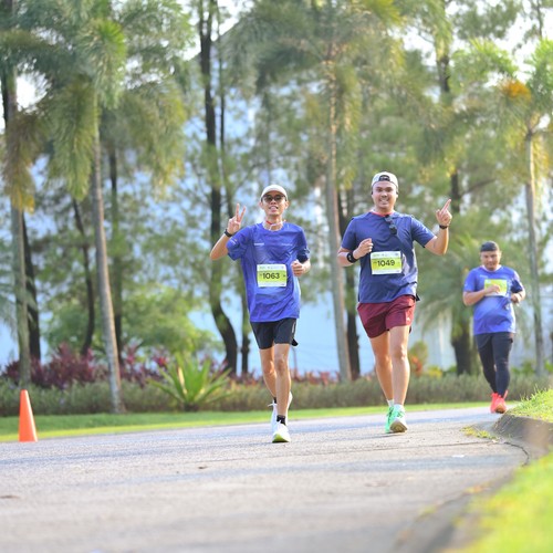 Race photo from BOGORUN 2026