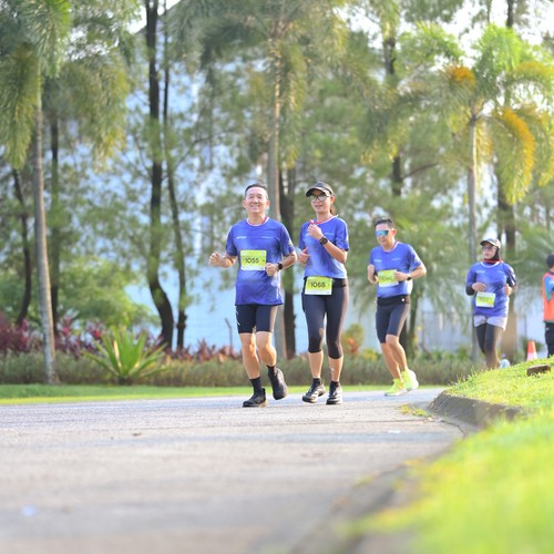 Race photo from BOGORUN 2026