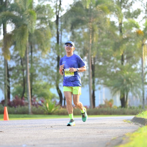 Race photo from BOGORUN 2026