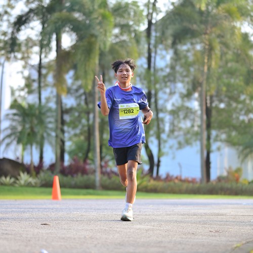 Race photo from BOGORUN 2026