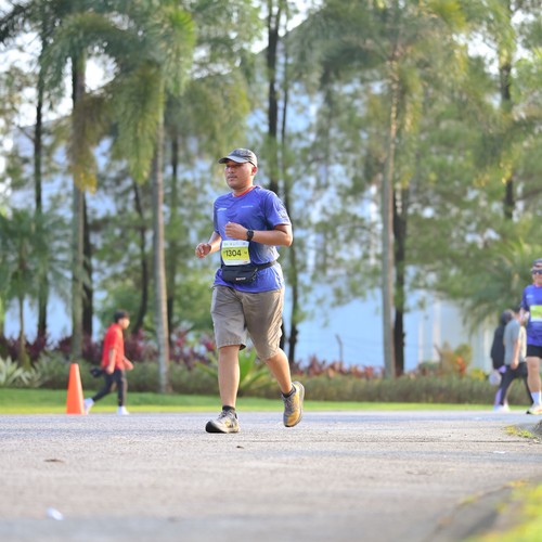 Race photo from BOGORUN 2026