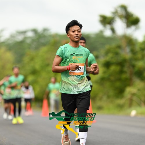 Race photo from ARUTMIN BORNEO RUN 2025
