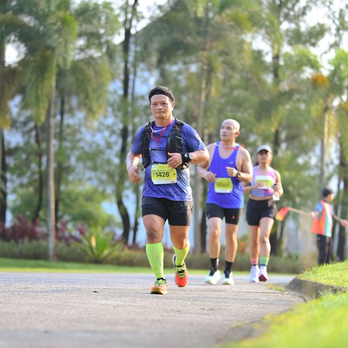 Race photo from BOGORUN 2026