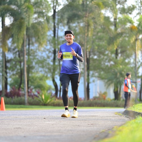 Race photo from BOGORUN 2026