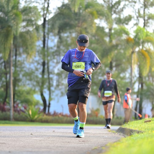 Race photo from BOGORUN 2026