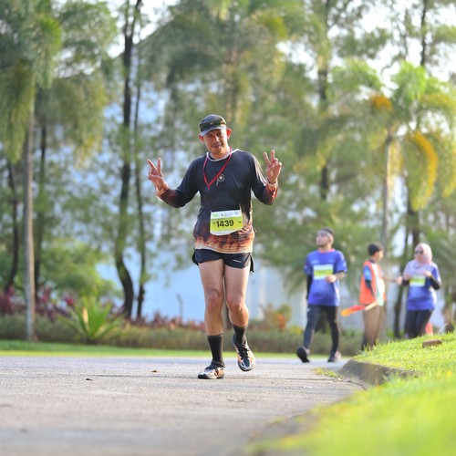 Race photo from BOGORUN 2026