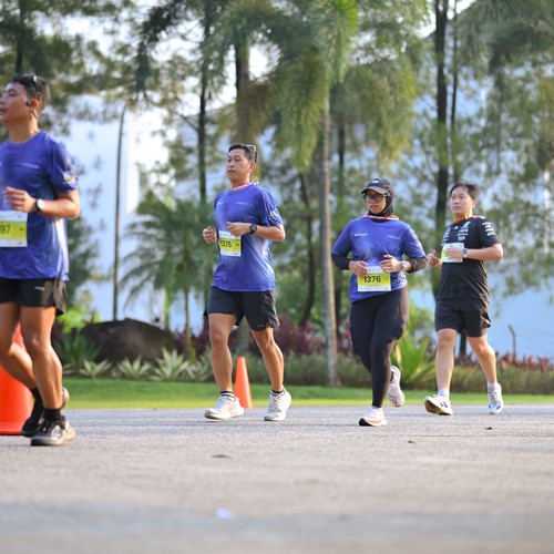 Race photo from BOGORUN 2026