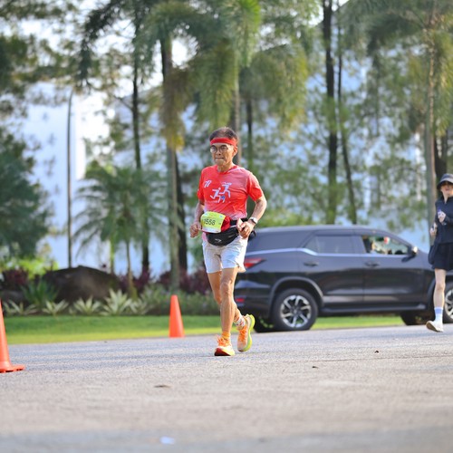 Race photo from BOGORUN 2026