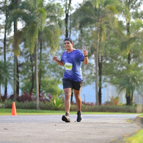 Race photo from BOGORUN 2026