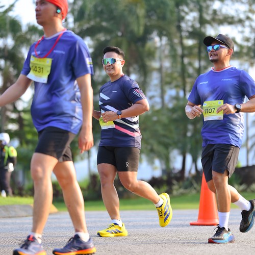 Race photo from BOGORUN 2026