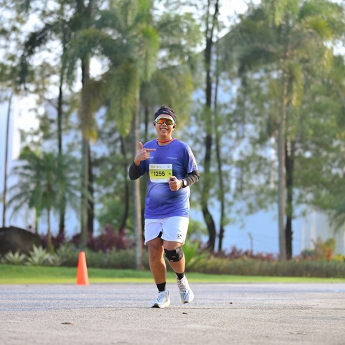Race photo from BOGORUN 2026