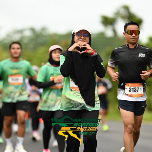 Race photo from ARUTMIN BORNEO RUN 2025
