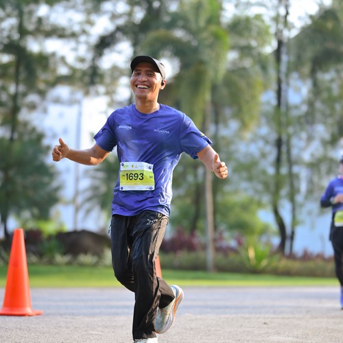 Race photo from BOGORUN 2026