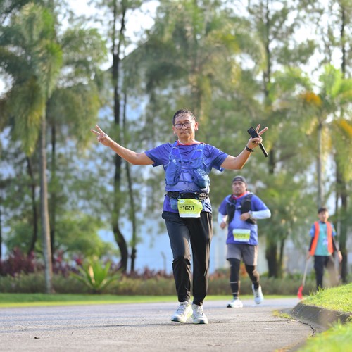 Race photo from BOGORUN 2026