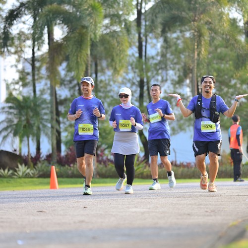 Race photo from BOGORUN 2026