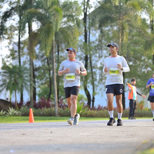 Race photo from BOGORUN 2026