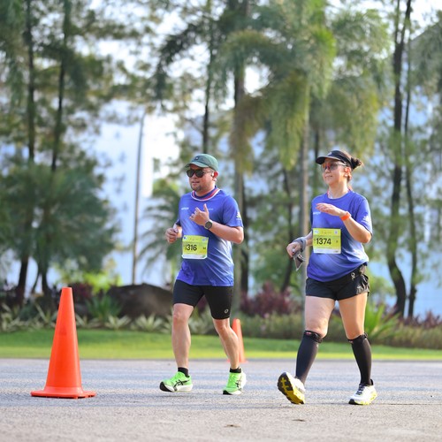 Race photo from BOGORUN 2026