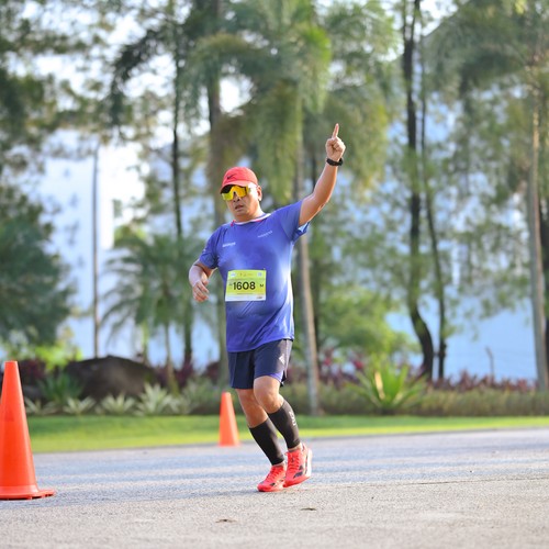 Race photo from BOGORUN 2026