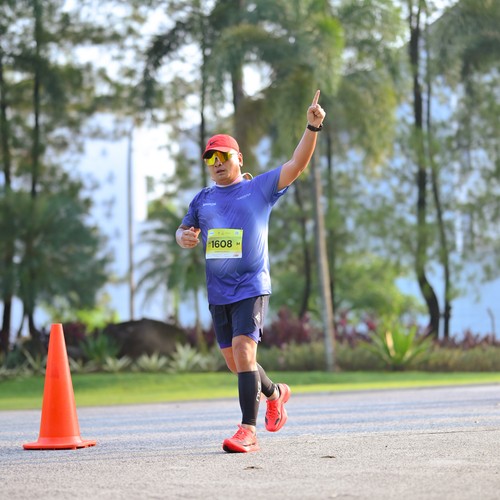 Race photo from BOGORUN 2026
