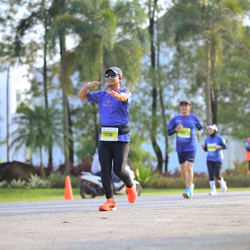 Race photo from BOGORUN 2026