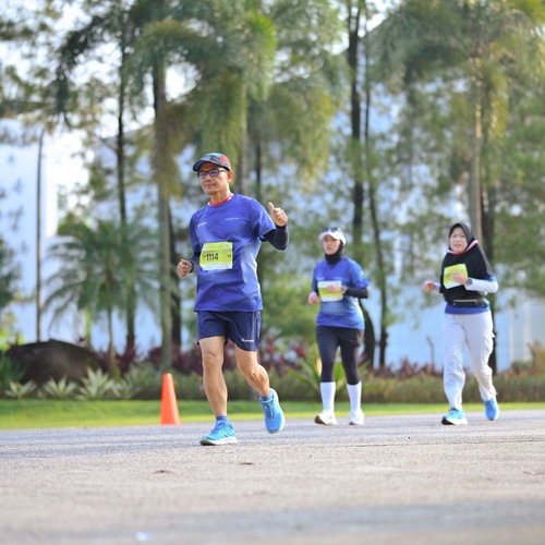 Race photo from BOGORUN 2026