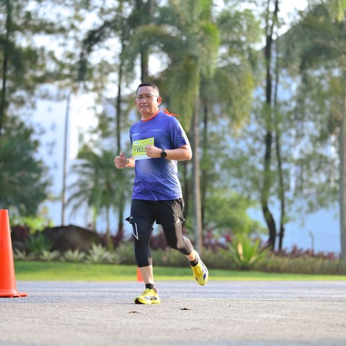 Race photo from BOGORUN 2026