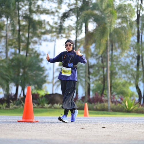 Race photo from BOGORUN 2026