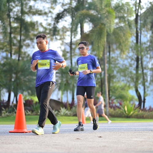 Race photo from BOGORUN 2026
