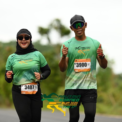Race photo from ARUTMIN BORNEO RUN 2025