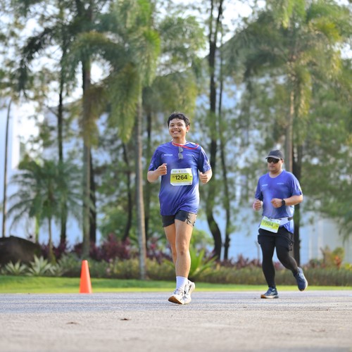 Race photo from BOGORUN 2026