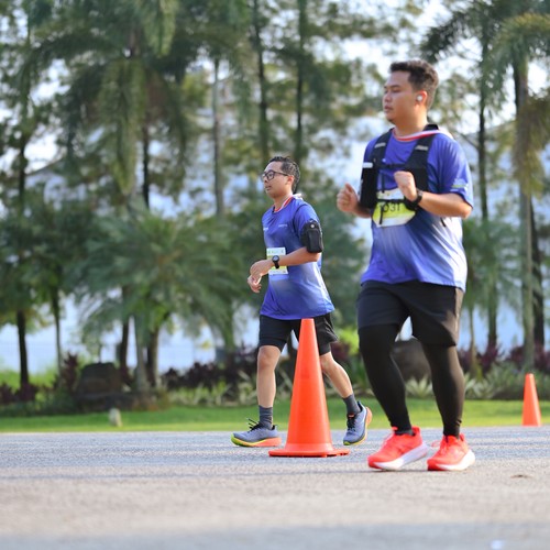 Race photo from BOGORUN 2026