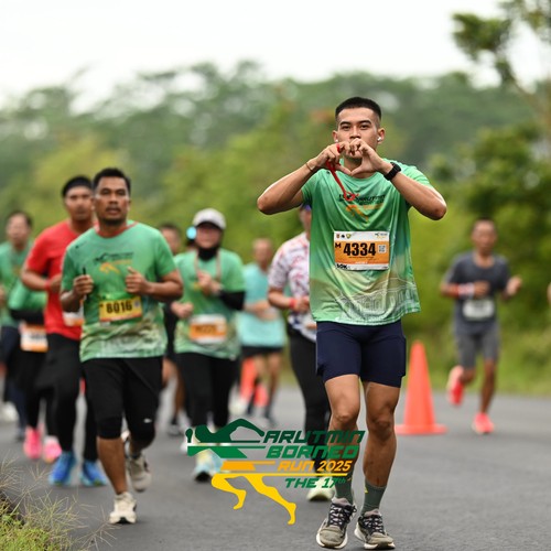 Race photo from ARUTMIN BORNEO RUN 2025