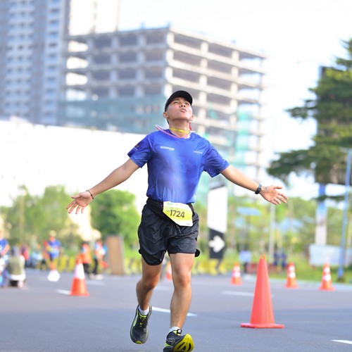 Race photo from BOGORUN 2026
