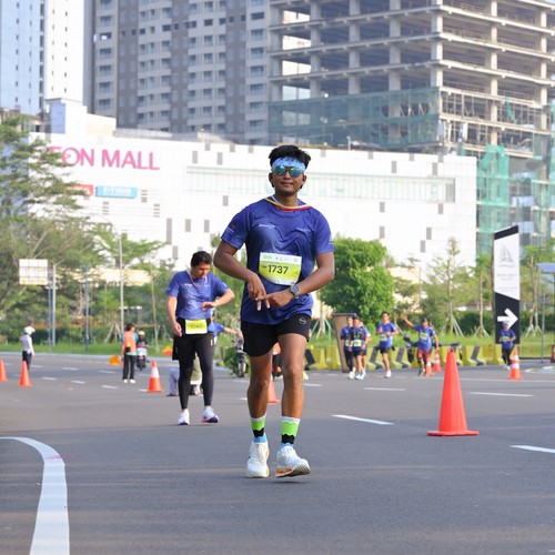 Race photo from BOGORUN 2026
