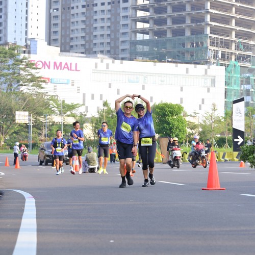 Race photo from BOGORUN 2026