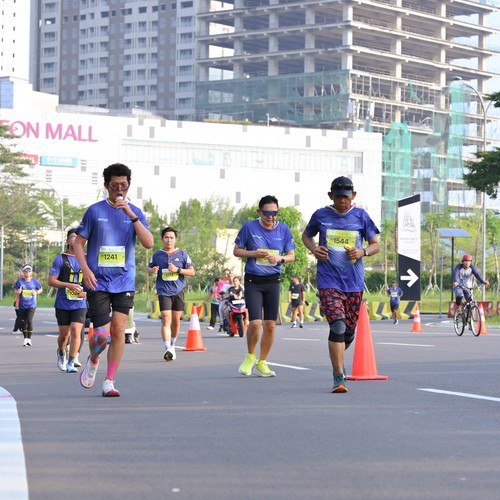 Race photo from BOGORUN 2026