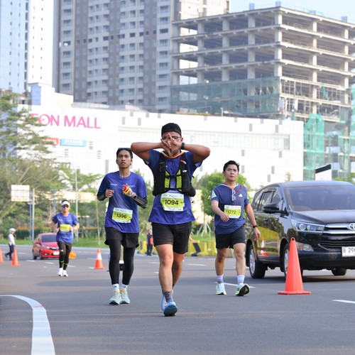 Race photo from BOGORUN 2026