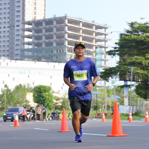 Race photo from BOGORUN 2026