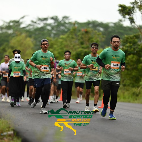 Race photo from ARUTMIN BORNEO RUN 2025