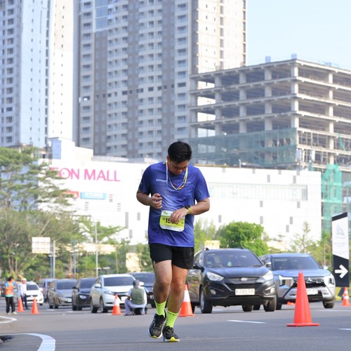 Race photo from BOGORUN 2026