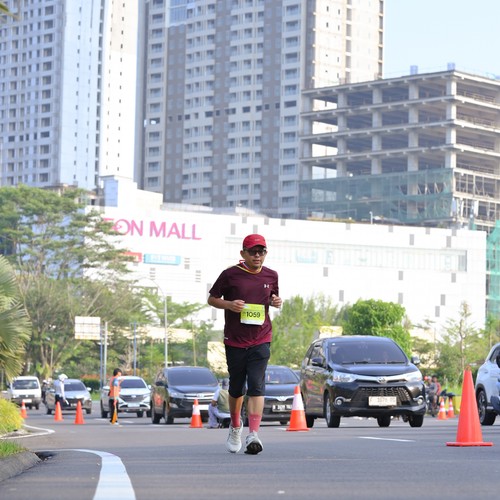Race photo from BOGORUN 2026