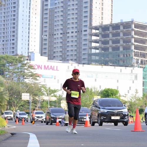 Race photo from BOGORUN 2026
