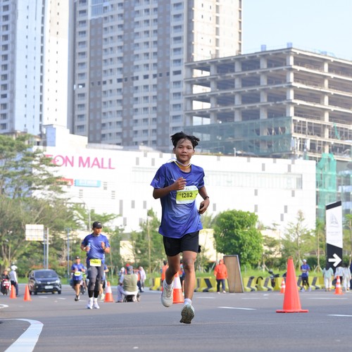 Race photo from BOGORUN 2026