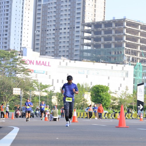 Race photo from BOGORUN 2026