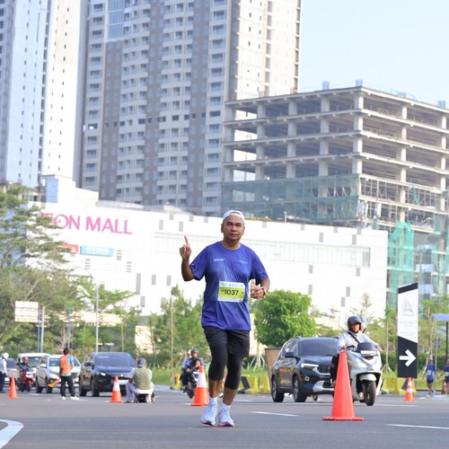 Race photo from BOGORUN 2026