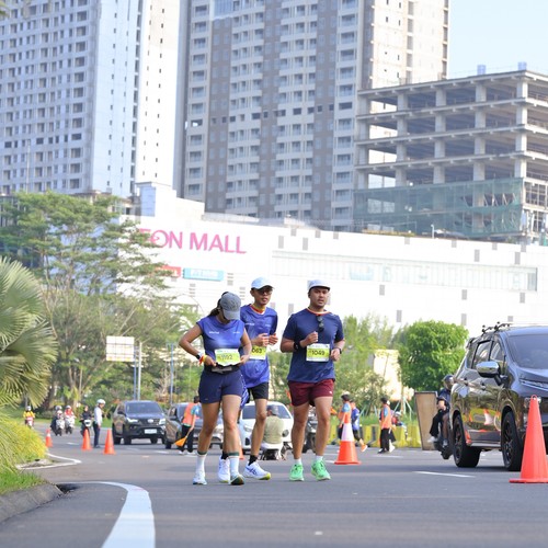 Race photo from BOGORUN 2026