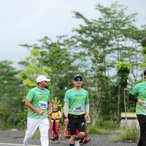 Race photo from ARUTMIN BORNEO RUN 2025