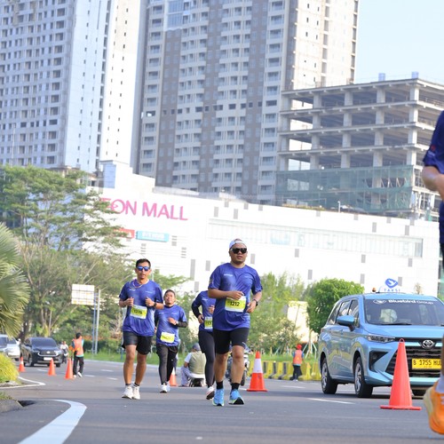 Race photo from BOGORUN 2026