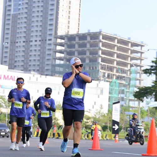 Race photo from BOGORUN 2026