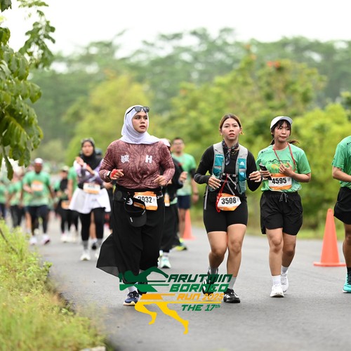 Race photo from ARUTMIN BORNEO RUN 2025